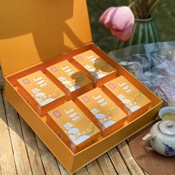 Trà hoa sen Phúc An farm