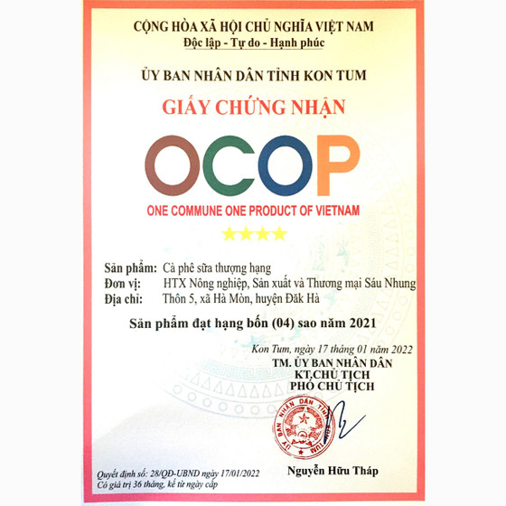 Cà-phê sữa thượng hạng Coffeevn