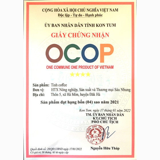 Tinh coffee (cà-phê hòa tan nguyên chất Robusta)