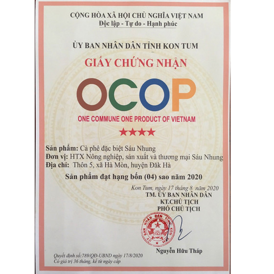 Cà-phê đặc biệt Sáu Nhung