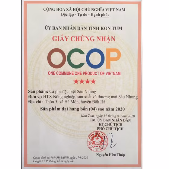 Cà-phê đặc biệt Sáu Nhung