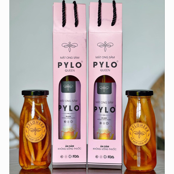Mật ong sâm PyLo Queen