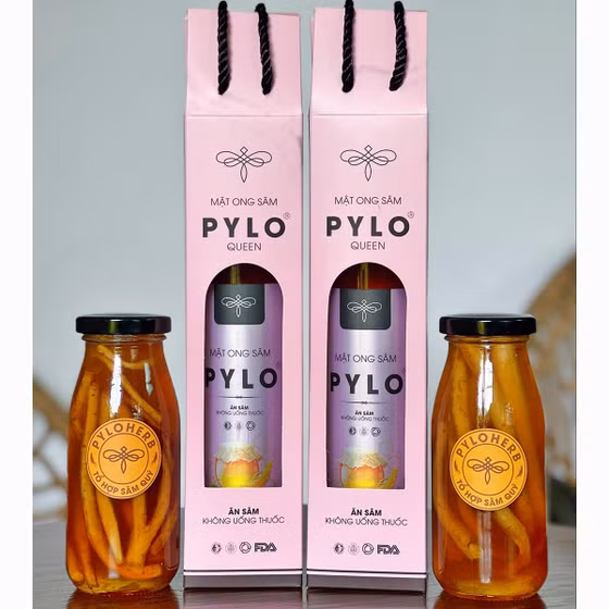 Mật ong sâm PyLo Queen