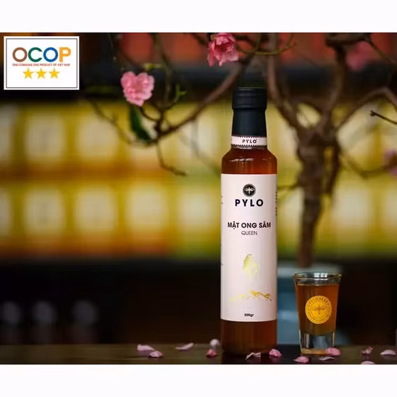 Mật ong sâm PyLo Queen