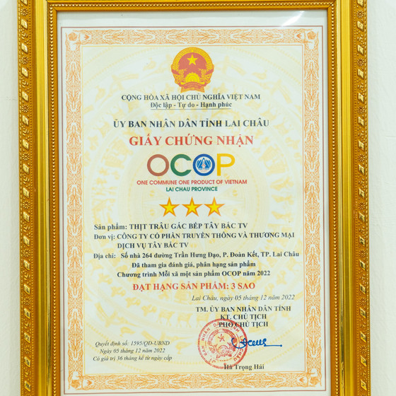 Thịt trâu gác bếp Tây Bắc TV 