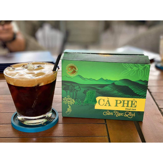 Cà-phê hòa tan sâm Ngọc Linh