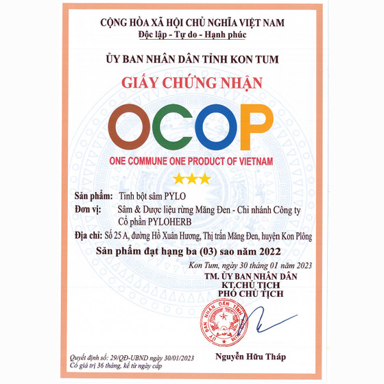 Tinh bột sâm PyLo 