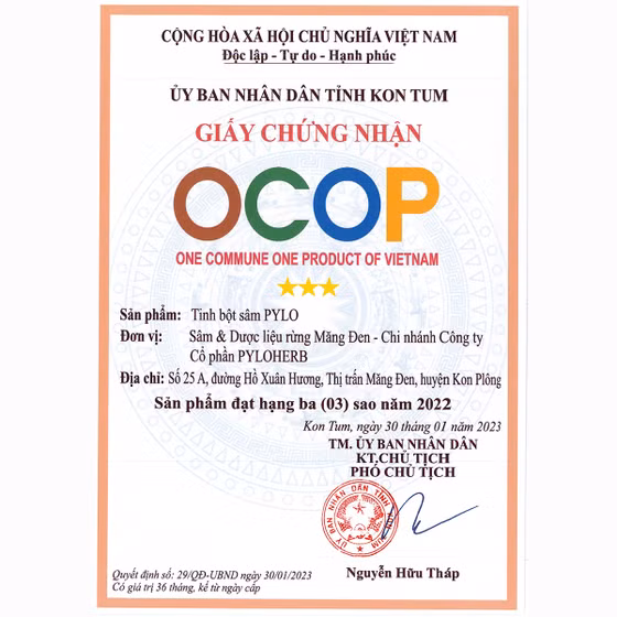 Tinh bột sâm PyLo 