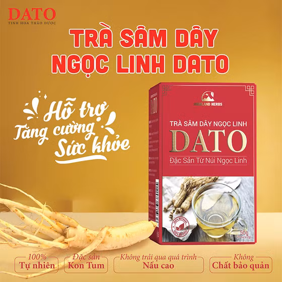 Trà sâm dây Ngọc Linh DATO
