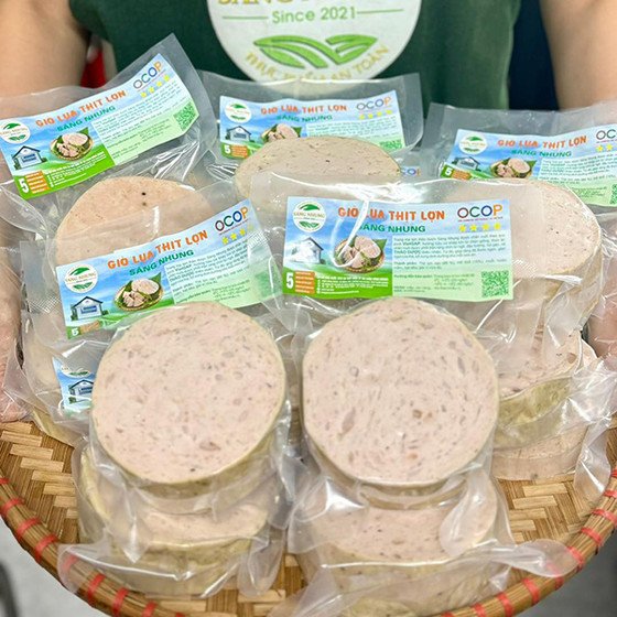  Giò lụa thịt lợn Sáng Nhung