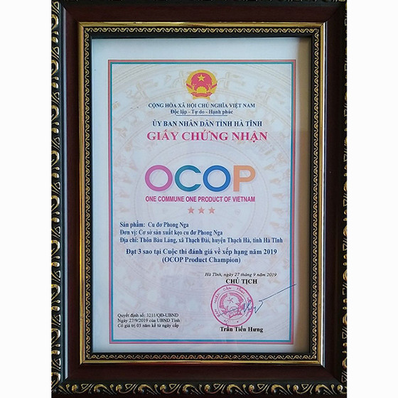 Kẹo cu đơ Phong Nga