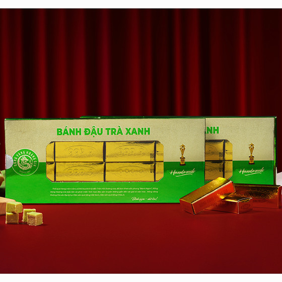 Bánh đậu trà xanh Rồng Vàng Hoàng Gia