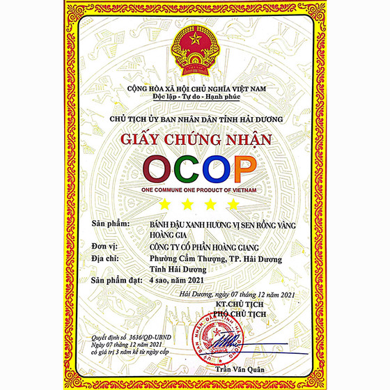 Bột đậu xanh dinh dưỡng Rồng Vàng Hoàng Gia