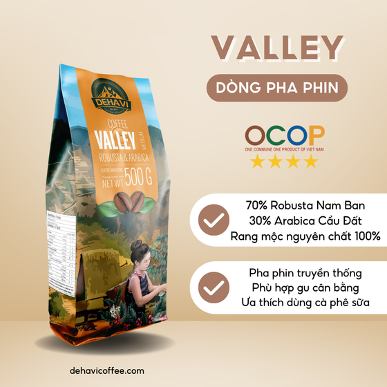 Cà-phê pha phin Dehavi Valley