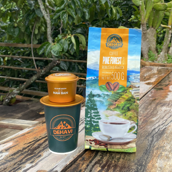 Cà-phê pha phin Dehavi Pine Forest