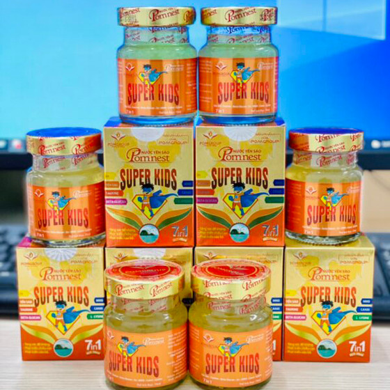 Nước yến sào Pomnest Super Kids 7 in 1