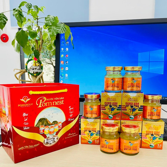 Nước yến sào Pomnest Super Kids 7 in 1