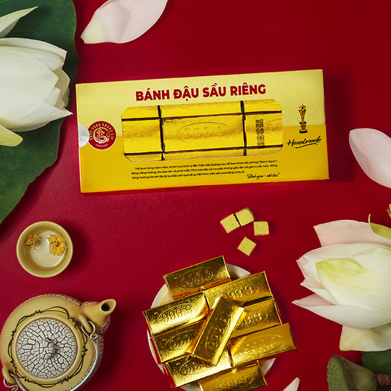 Bánh đậu sầu riêng Rồng Vàng Hoàng Gia
