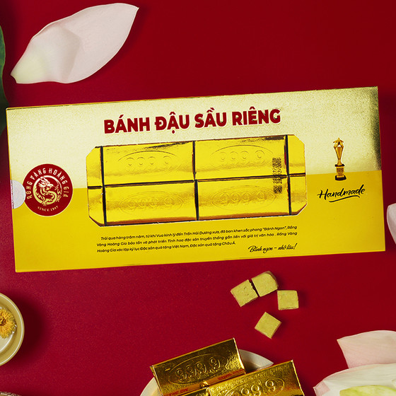 Bánh đậu sầu riêng Rồng Vàng Hoàng Gia