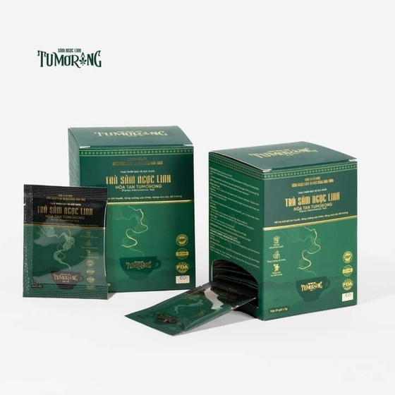 Trà sâm Ngọc Linh hòa tan
