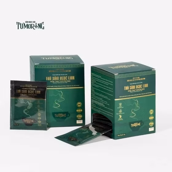 Trà sâm Ngọc Linh hòa tan