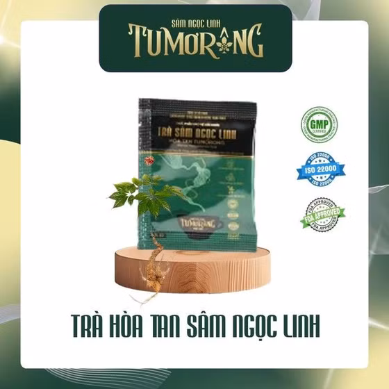 Trà sâm Ngọc Linh hòa tan