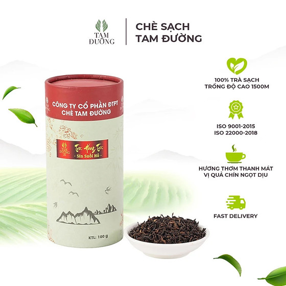 Trà Hồng trà Sin Suối Hồ