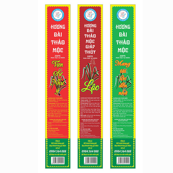 Hương bài thảo mộc Giáp Thủy