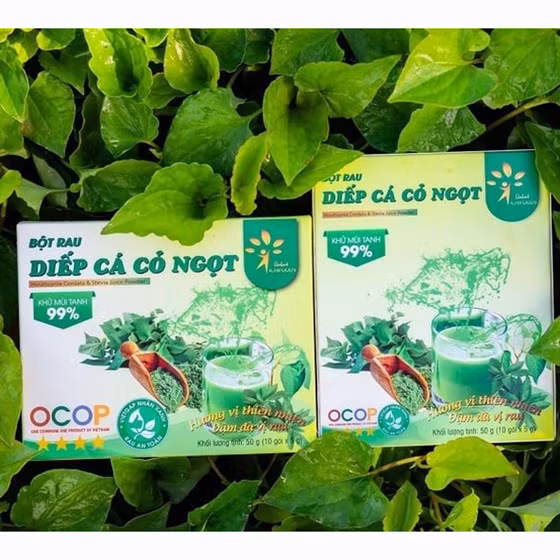 Bột diếp cá cỏ ngọt Dalat Ichifoods