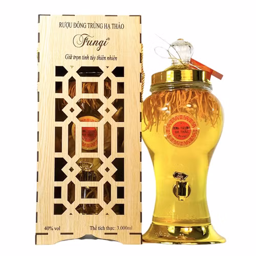 Rượu Đông trùng hạ thảo Fungi