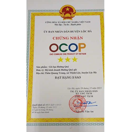 Giò lụa Hường Quý