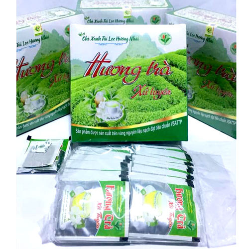 Chè xanh túi lọc hương nhài Hương Trà