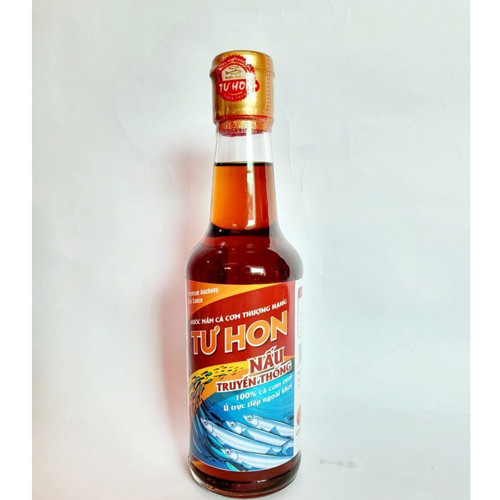 Nước mắm cá cơm thượng hạng Tư Hon