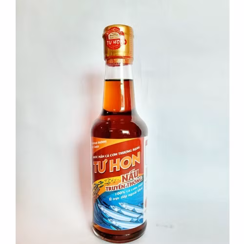 Nước mắm cá cơm thượng hạng Tư Hon