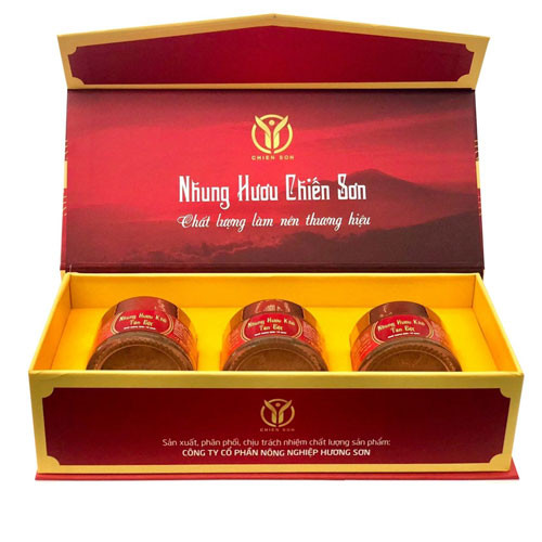 Nhung hươu tán bột Chiến Sơn