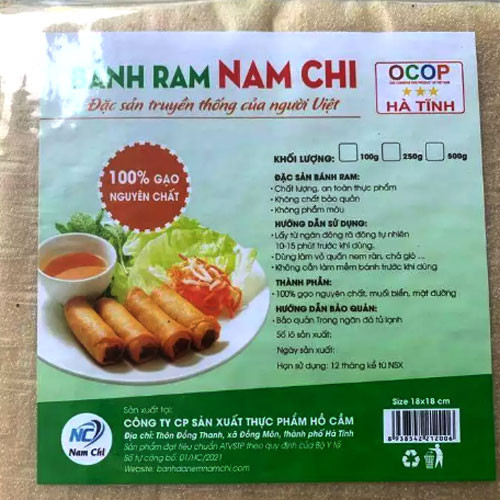 Bánh đa nem Nam Chi