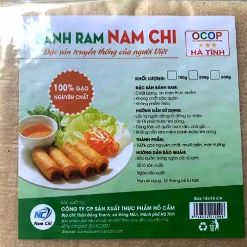 Bánh đa nem Nam Chi