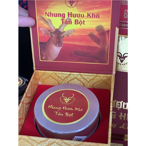 Nhung hươu khô tán bột Hương Luật