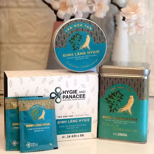Trà hòa tan đinh lăng Hygie