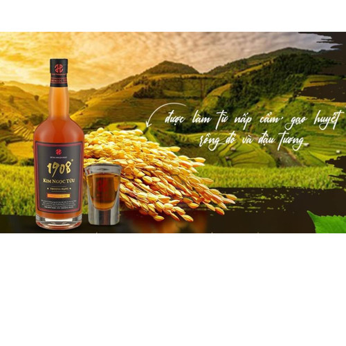 Rượu vắt Kim Ngọc tửu 1908