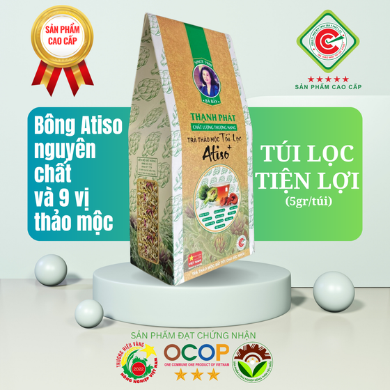 Trà thảo dược túi lọc Atiso+