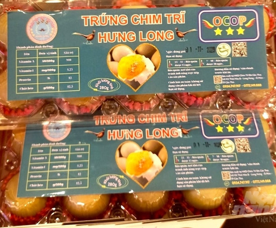 Trứng chim trĩ Hưng Long