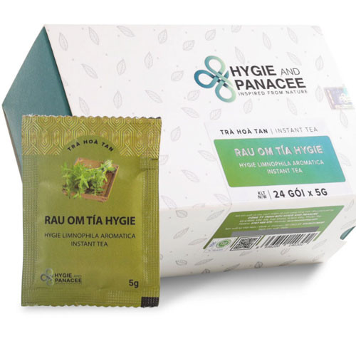 Trà hòa tan rau om tía