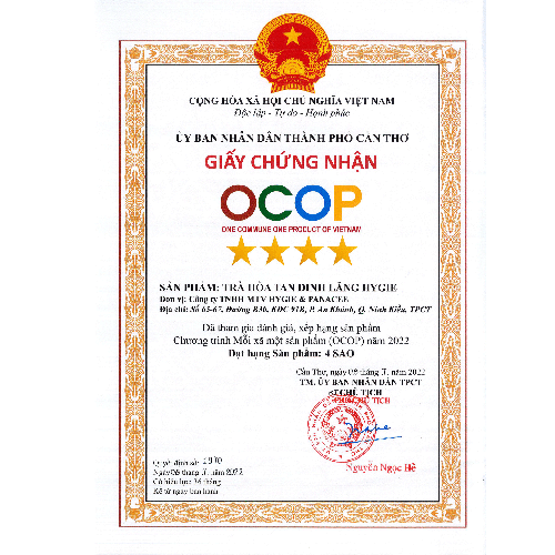 Trà hòa tan đinh lăng Hygie