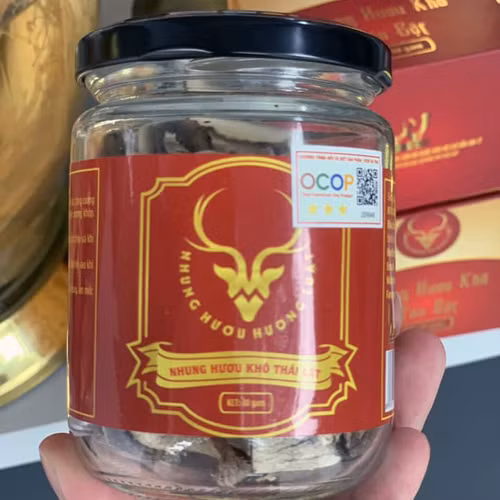 Nhung hươu khô tán bột Hương Luật
