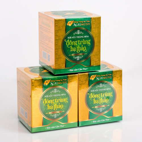 Sợi sấy thăng hoa đông trùng hạ thảo Agrimush