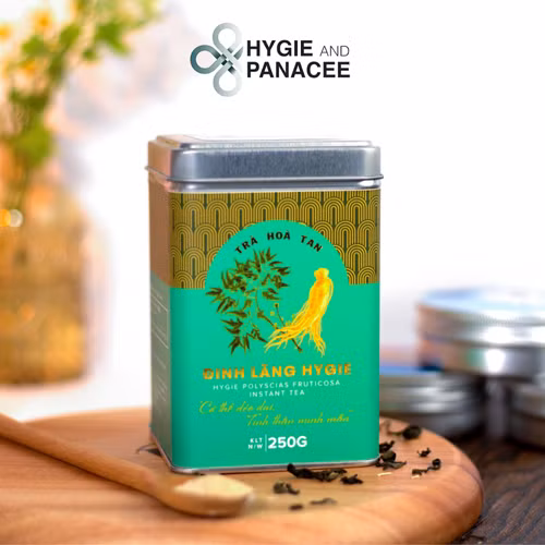 Trà hòa tan đinh lăng Hygie