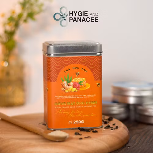 Trà hòa tan gừng mật ong Hygie