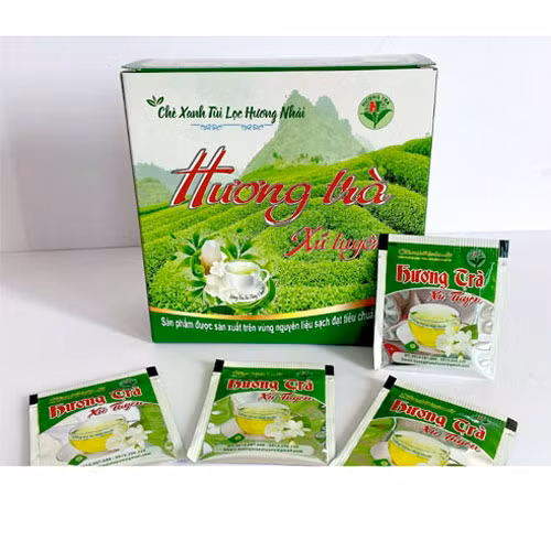 Chè xanh túi lọc hương nhài Hương Trà