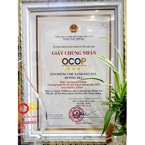 Chè xanh đặc sản Hương Trà 